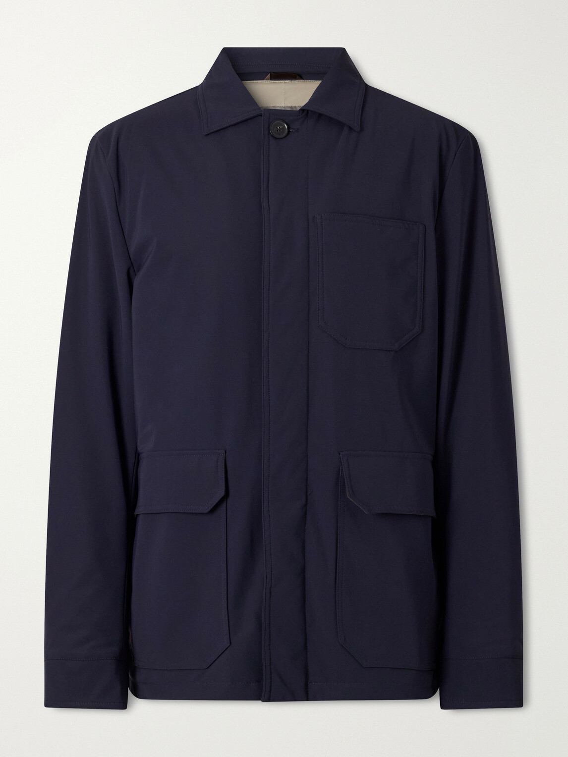 N.PEAL - Shell Jacket - Blue