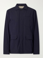N.PEAL - Shell Jacket - Blue
