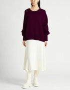 Annagreta Womens Sweater Plum