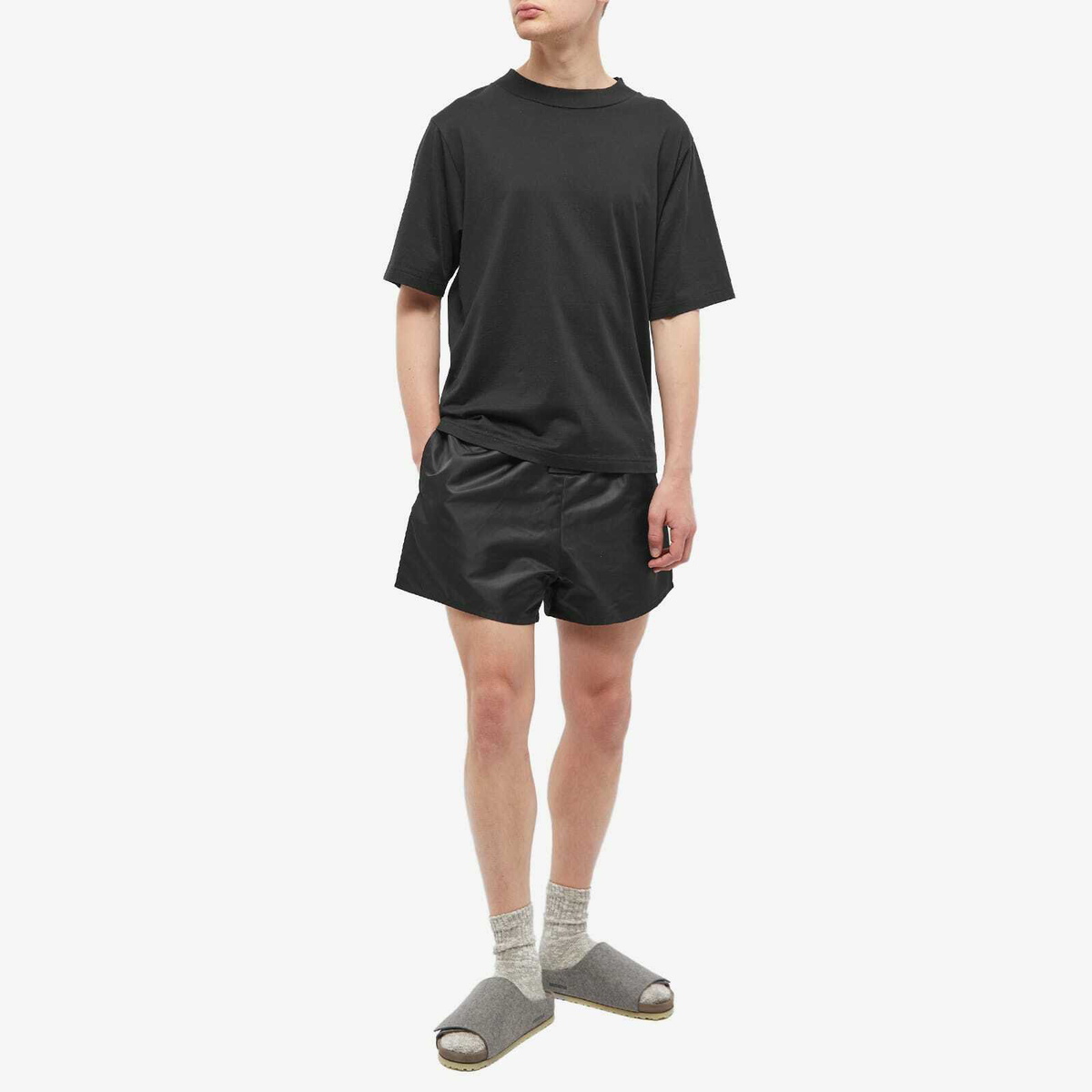 Fear of God ESSENTIALS Men's Core 23 Running Short in Black Fear