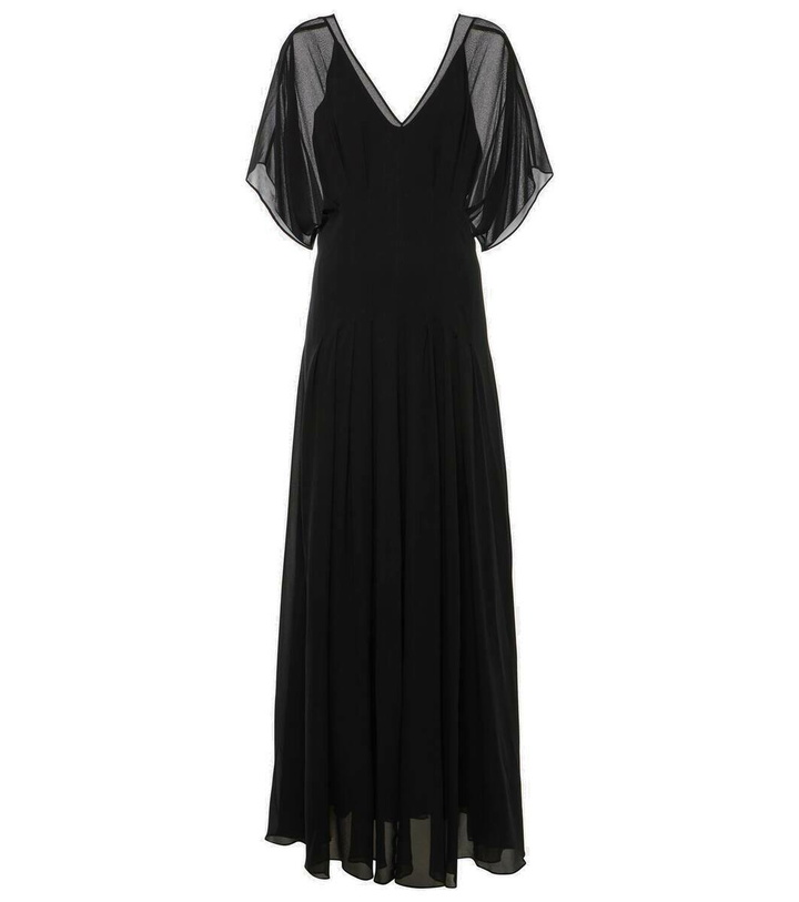 Photo: Max Mara Murge draped silk gown