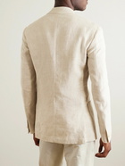 Mr P. - Slim-Fit Unstructured Linen Suit Jacket - Neutrals