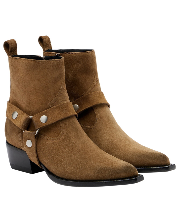 Photo: Golden Goose Debbie suede cowboy boots