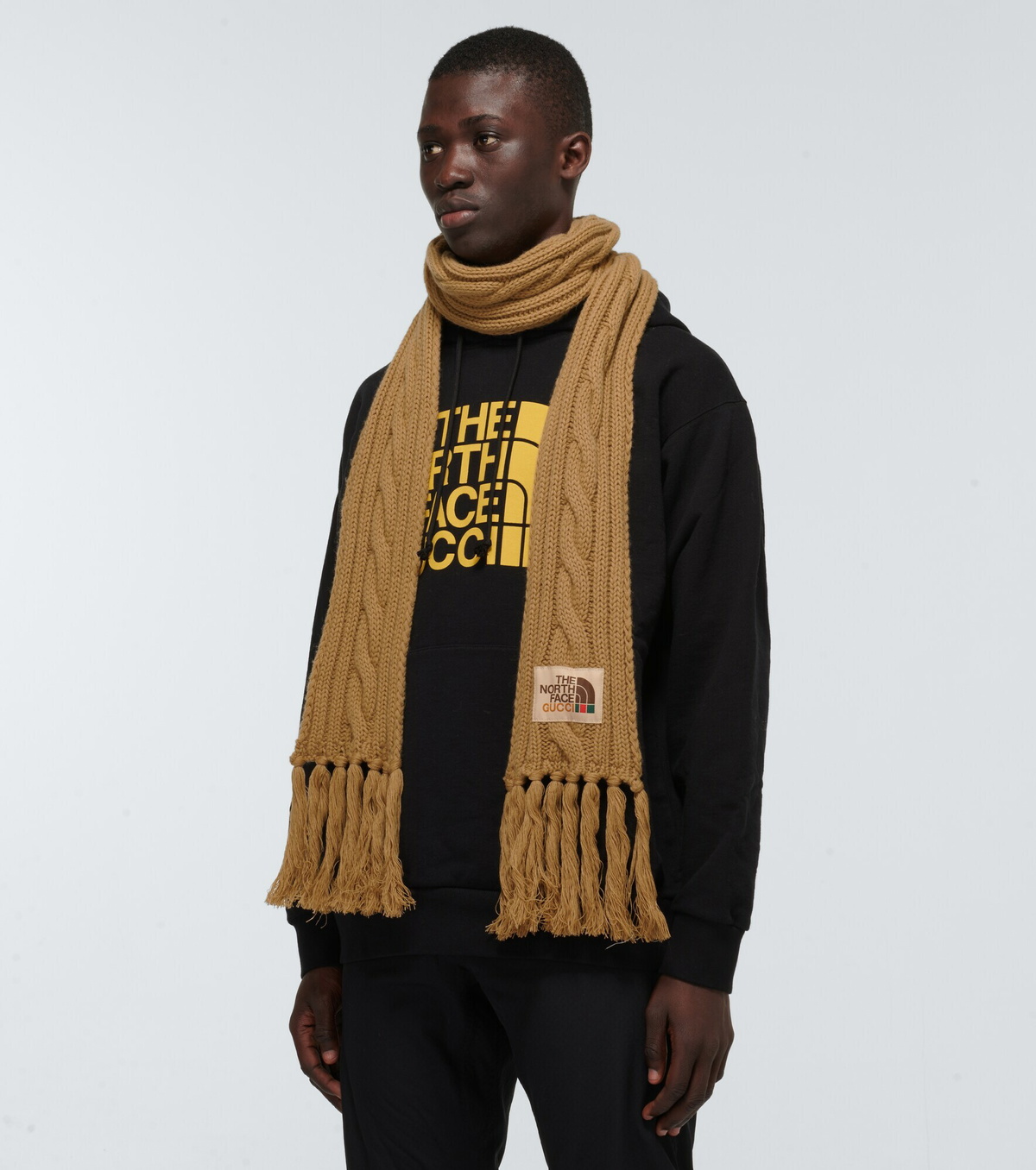 ☆22AW☆【THE NORTH FACE】☆WOOL SHAWL☆ Gucci - The North Face x Gucci wool scarf Gucci