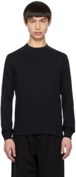 Yohji Yamamoto Black New Era Edition Printed Long Sleeve T-Shirt