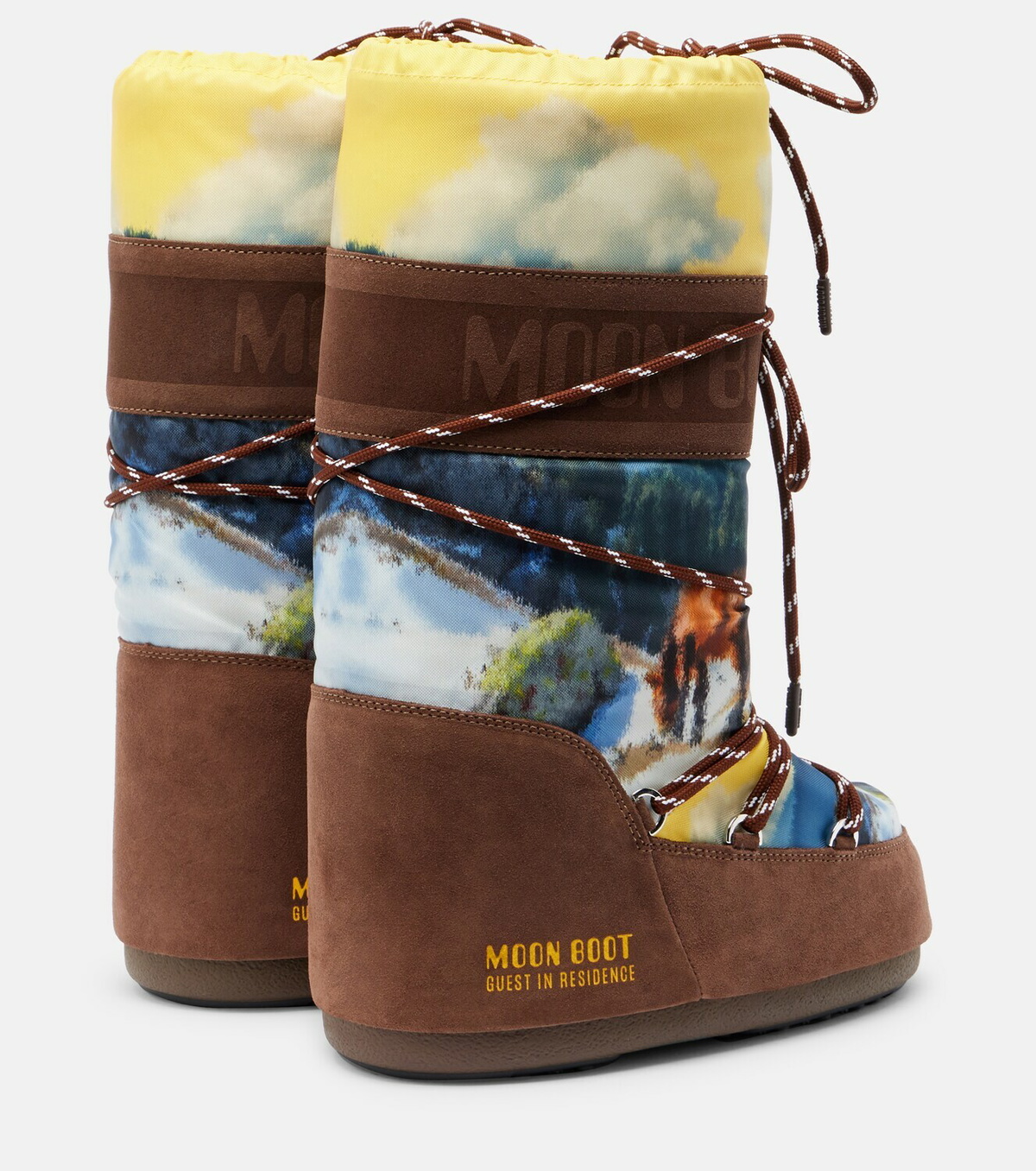 Moon Boot x Guest in Residence Icon High snow boots