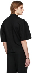 GAUCHERE SSENSE Exclusive Black Boxy Tomo Polo