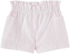 Bonpoint Baby Pink Nougat Shorts