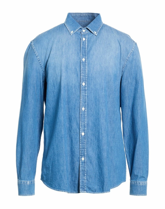 Photo: Dondup Mens Denim shirt in Blue