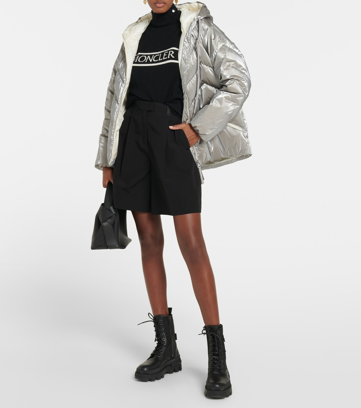 Moncler Carinne leather ankle boots Moncler