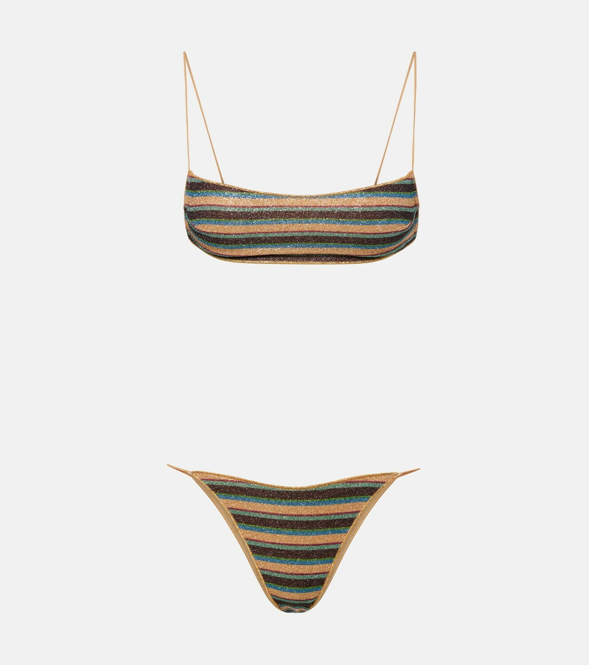 Oséree Lumière striped bikini
