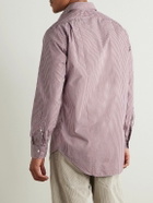 Sid Mashburn - Gingham Cotton-Poplin Shirt - Red