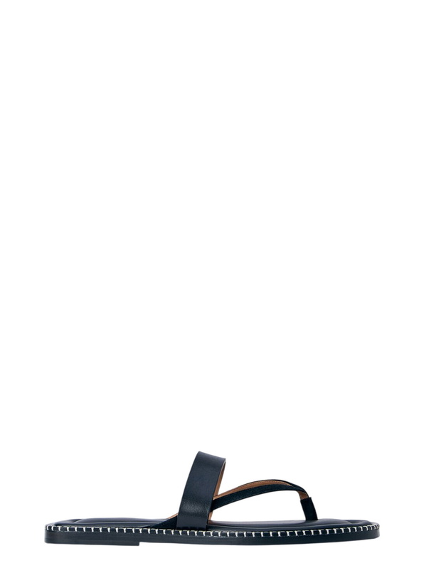 Photo: Dries Van Noten Leather Thong Sandals