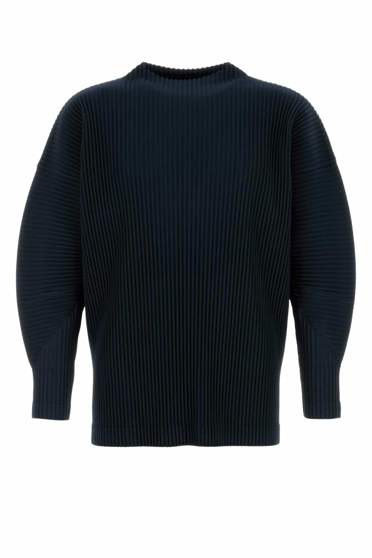 Tシャツ・カットソー ISSEY MIYAKE Midnight blue polyester t-shirt 264448_IMG_0332_grande.jpg?v=