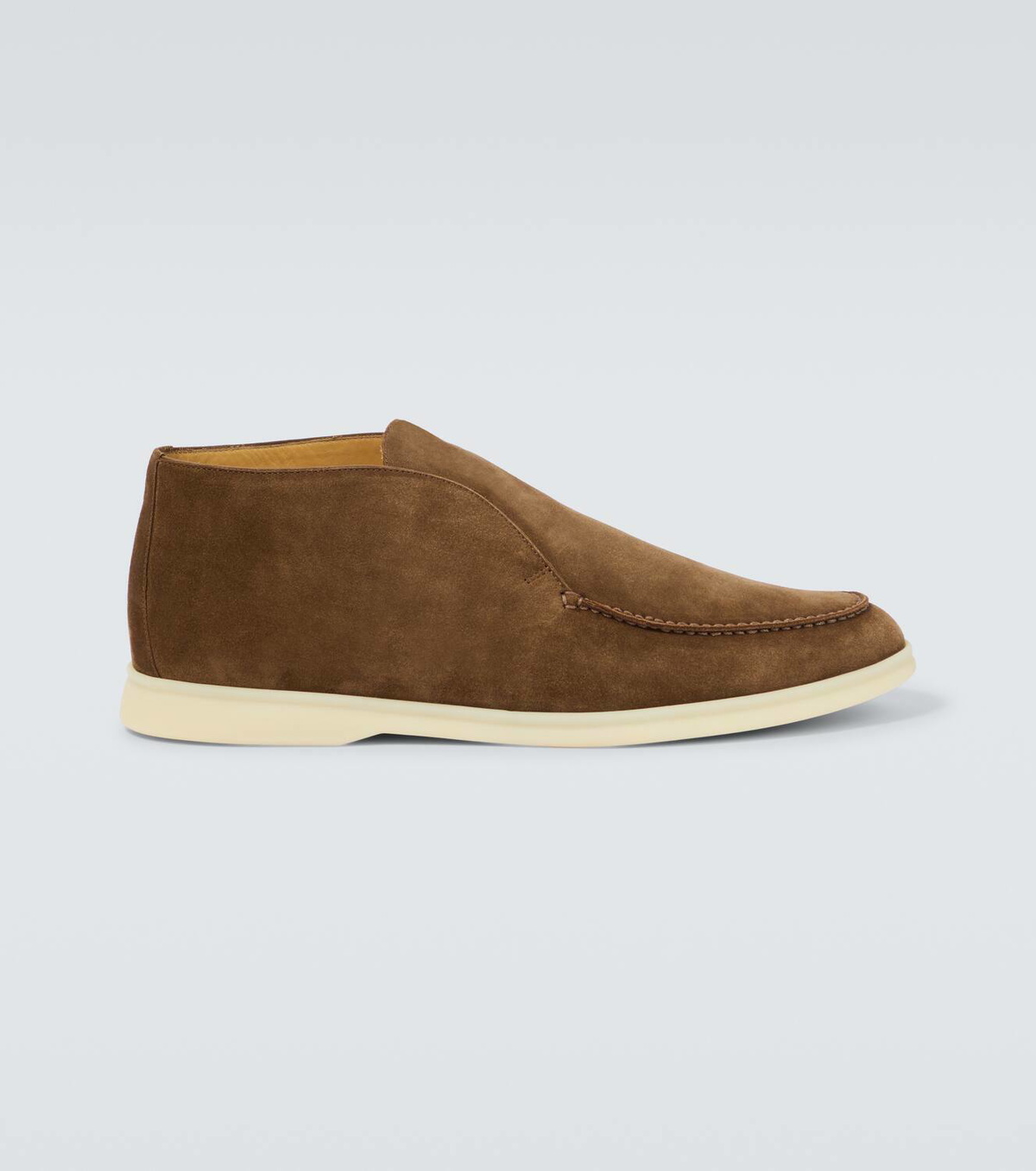 Loro Piana Open Walk suede ankle boots