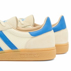 Adidas Men's Handball Spezial in Cream White/Blue/Warm Sandstone