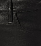 Frame - Le High Skinny leather pants