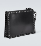 Valentino Garavani Rockstud leather pouch