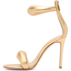 Gianvito Rossi Gold Bijoux Heeled Sandals
