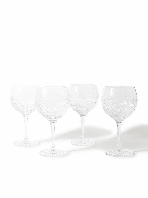 Photo: Soho Home - Huxley Set of Four Crystal Gin Glasses