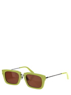 Jacquemus Yellow Sunglasses