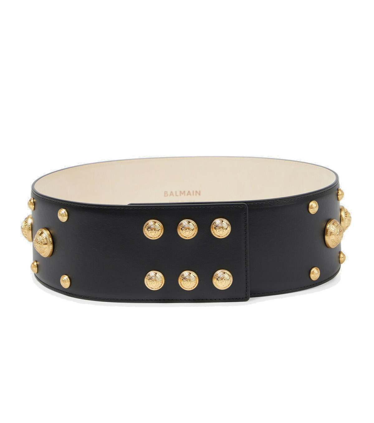 balmain hommes leather belt