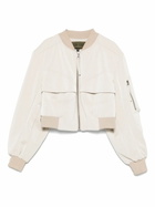 Elena Velez Bustier Bomber Jacket