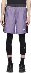 The North Face Purple & Black Hydrenaline Shorts