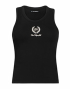 Karl Lagerfeld Womens Tank top in Black
