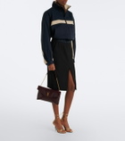 Saint Laurent Cassandre Large leather shoulder bag