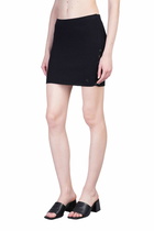 Courrèges Skirt In Black Cotton