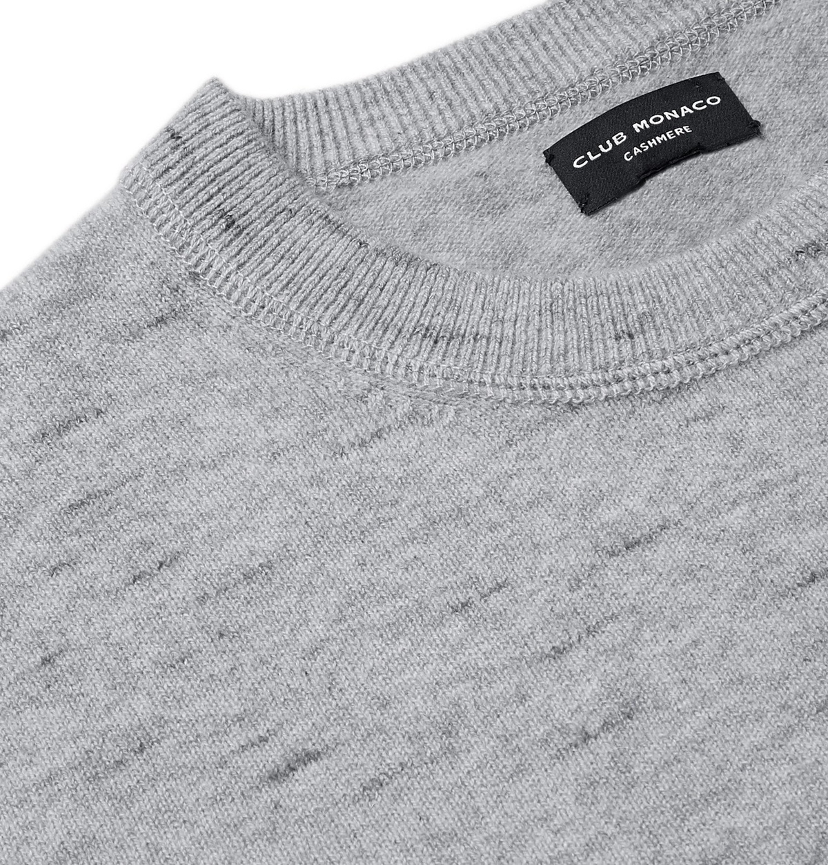 Club Monaco - Mélange Cashmere Sweater - Gray