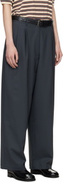 Cordera Gray Tailored Masculine Trousers