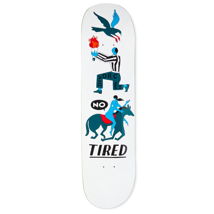 Photo: Tired Skateboards Oh Hell No 8.25" Deck