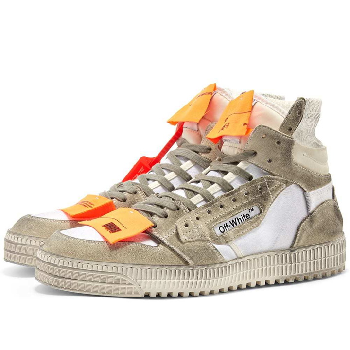 Photo: Off-White Off Court Leather & Suede Sneaker