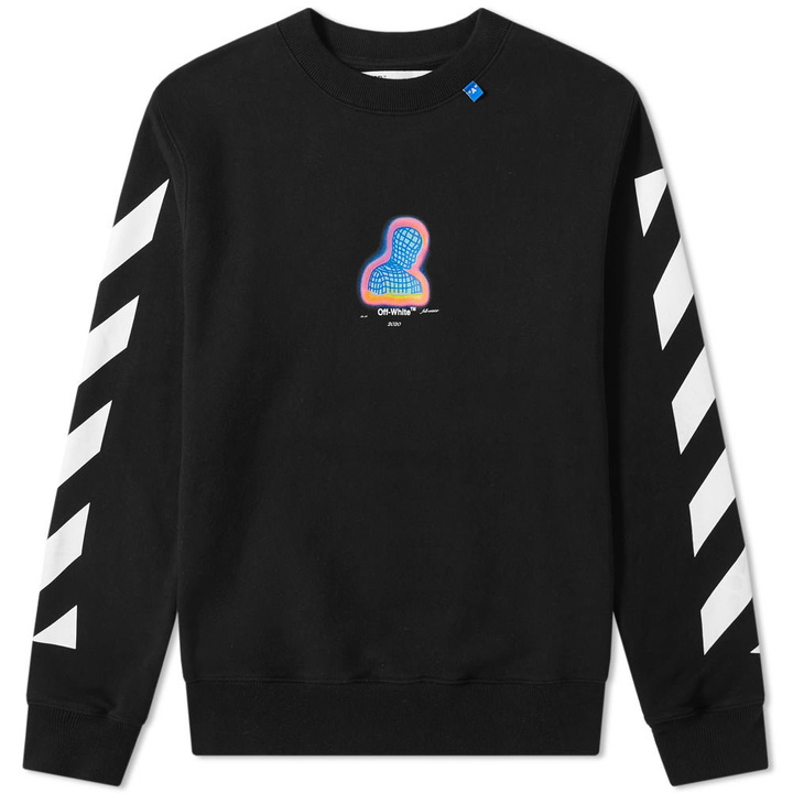 Photo: Off-White Thermo Diagonals Crew Sweat