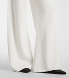 Max Mara Crêpe wide-leg pants