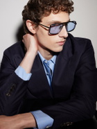 Jacques Marie Mage - Earl Aviator-Frame Titanium Sunglasses