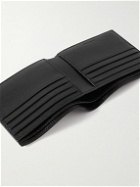 Balenciaga - Cash Square Logo-Print Leather Bifold Wallet