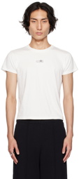 MM6 Maison Margiela White Print T-Shirt