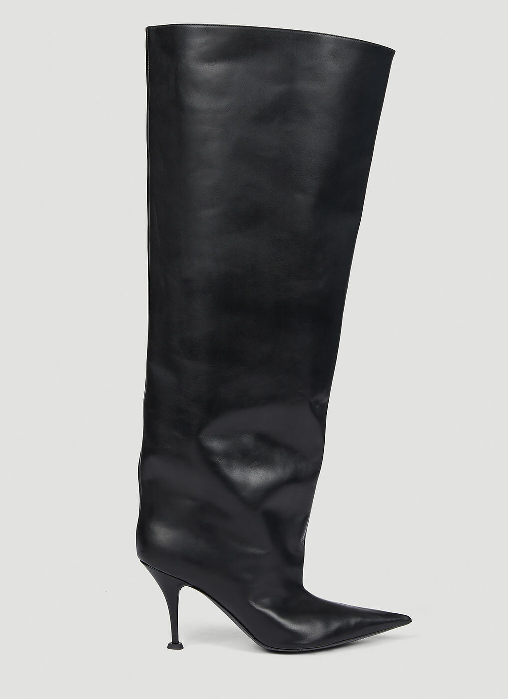 Falkon Heeled Boots in Black Balenciaga