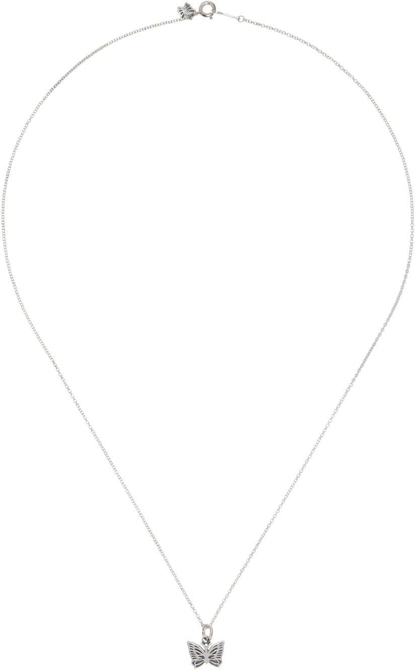 アクセサリー Needles PENDANT - 925 SILVER / PAPILLON Needles Men's Papillon Pendant in 925 Silver Needles
