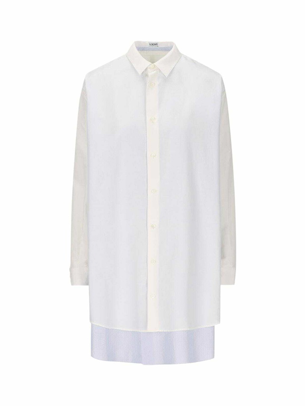 Photo: Loewe Double Layer Shirt Dress