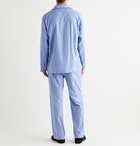 Polo Ralph Lauren - Striped Cotton-Poplin Pyjama Trousers - Blue