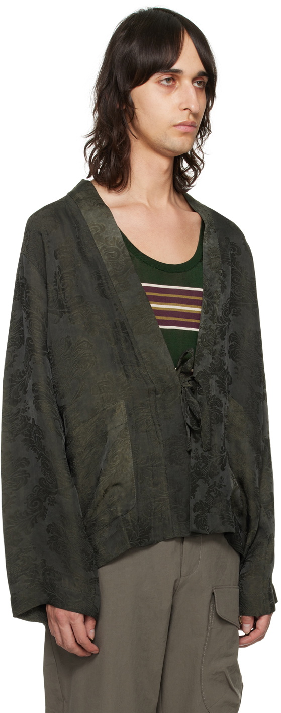 UMA WANG Green Jester Jacket