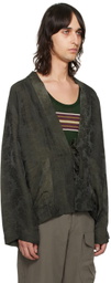 UMA WANG Green Jester Jacket