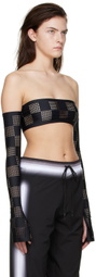 FAL-ASH Black Polyester T-Shirt