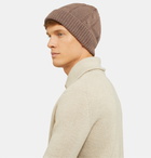 Anderson & Sheppard - Cable-Knit Wool Beanie - Neutrals