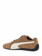 Puma speedcat Archive Brown Sneakers With Side Logo In Suede Unisex