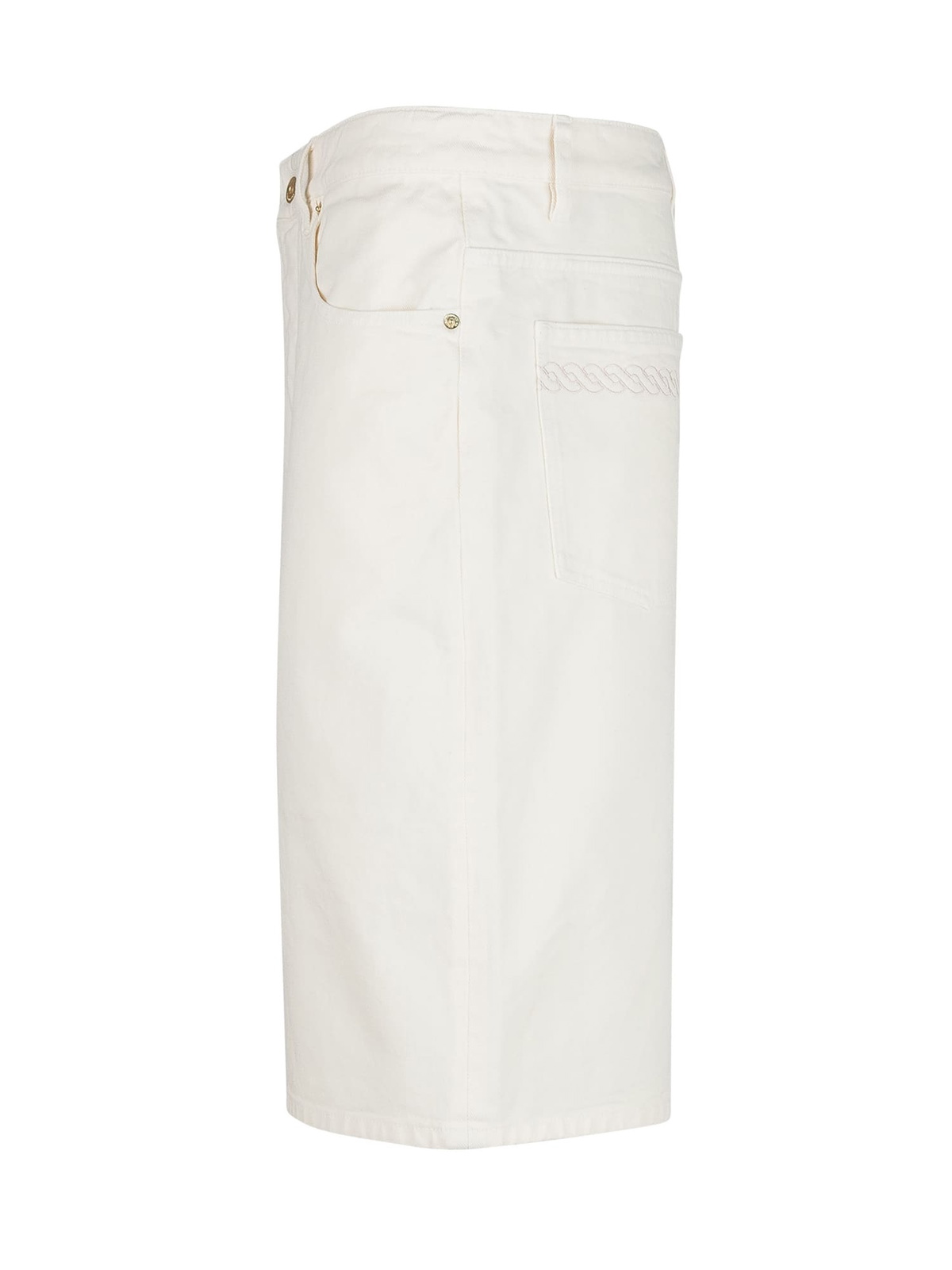 Drôle de Monsieur Men's Monogramme Shorts White
